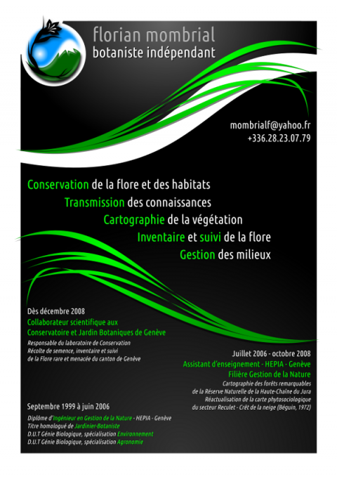 Couverture de plaquette Florian Mombrial