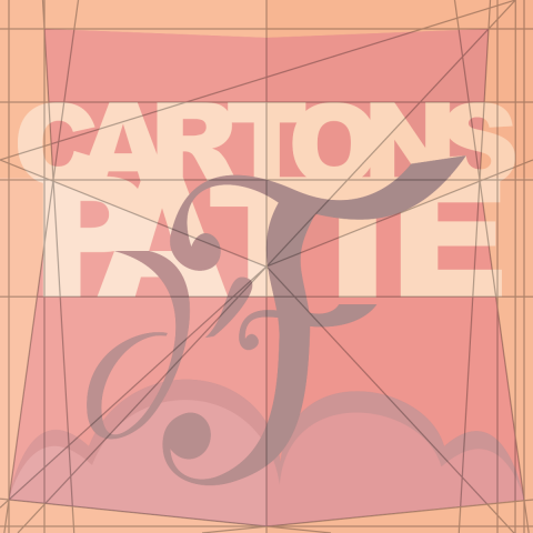 Logo Cartons Patte d'F (recherche graphique)