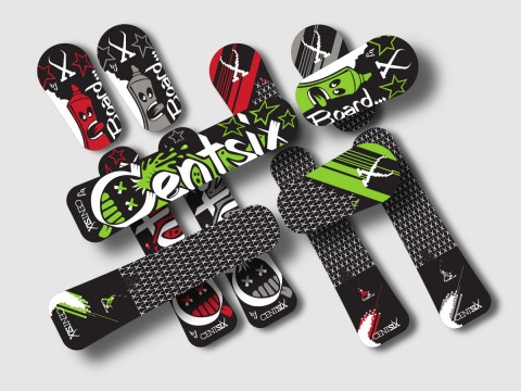Planches Centsix Snowscoot 2015 (concept)