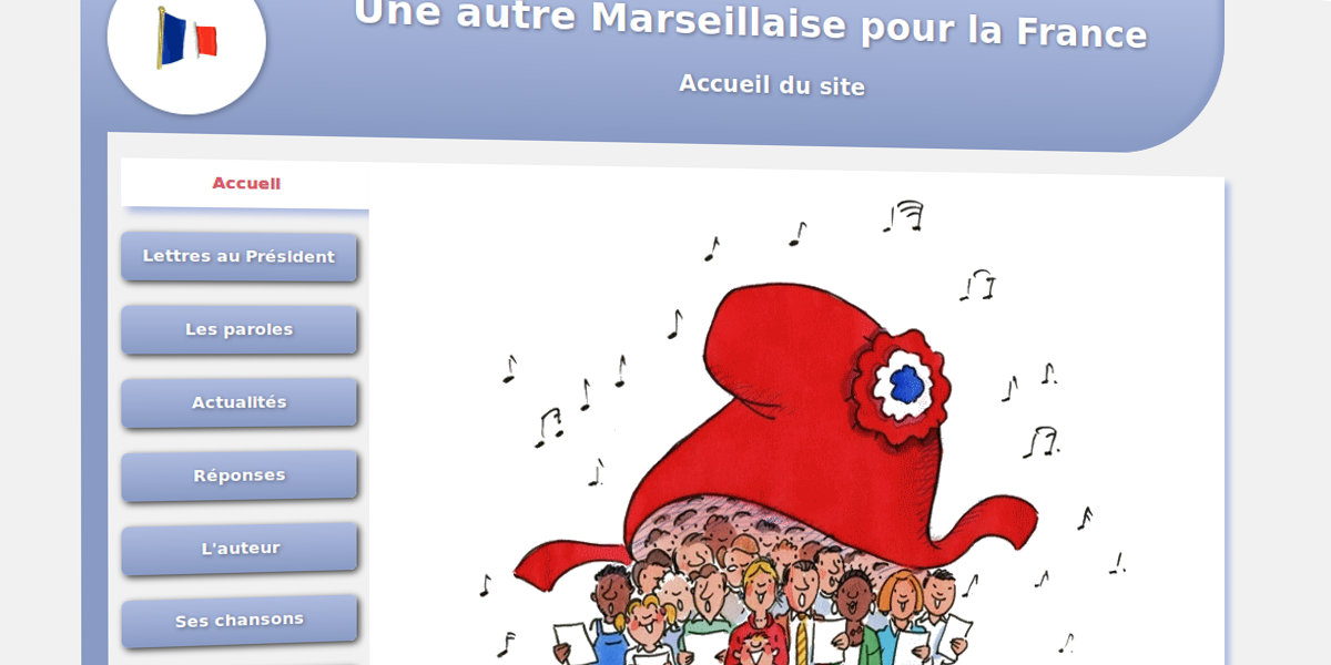 Site web Une Autre Marseillaise 2011