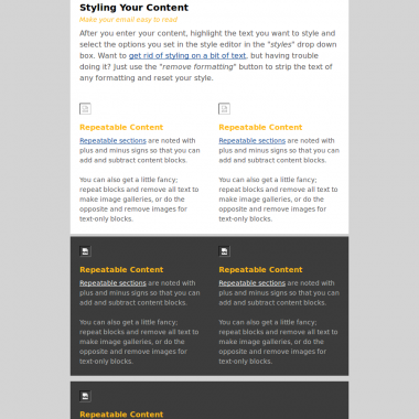 Template newsletter ESOF