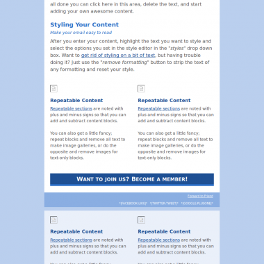 Template newsletter EuroScientist