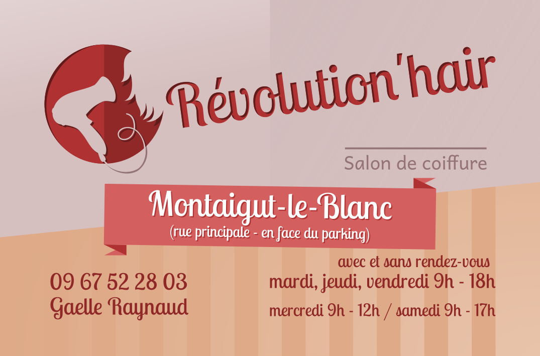 Carte de visite Révolution'hair
