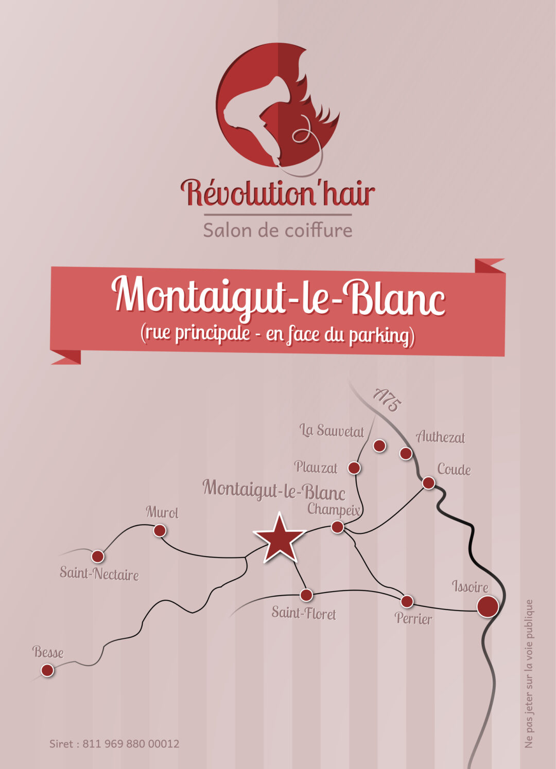 Flyer Révolution'hair (verso)