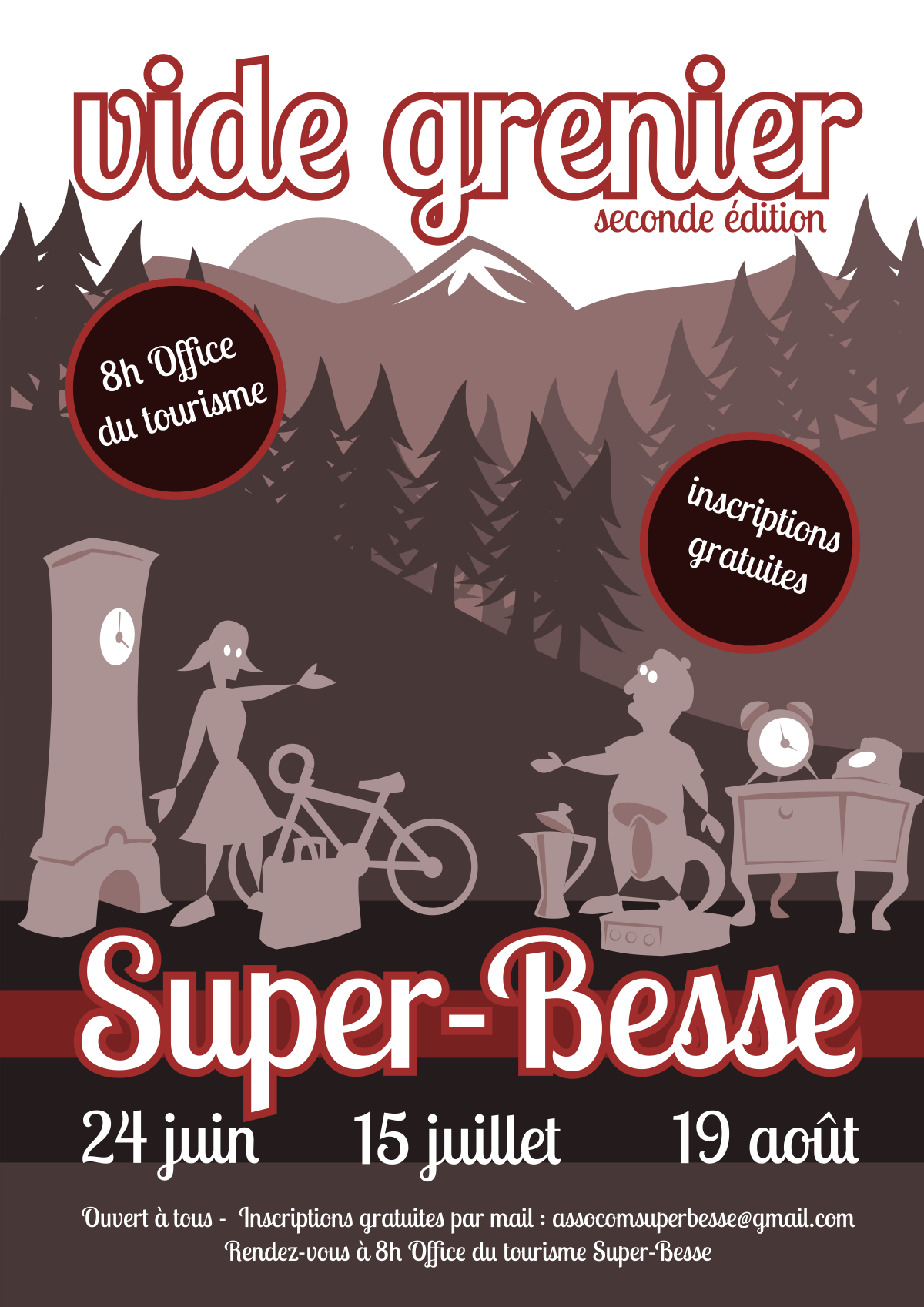 Vide grenier Super-Besse