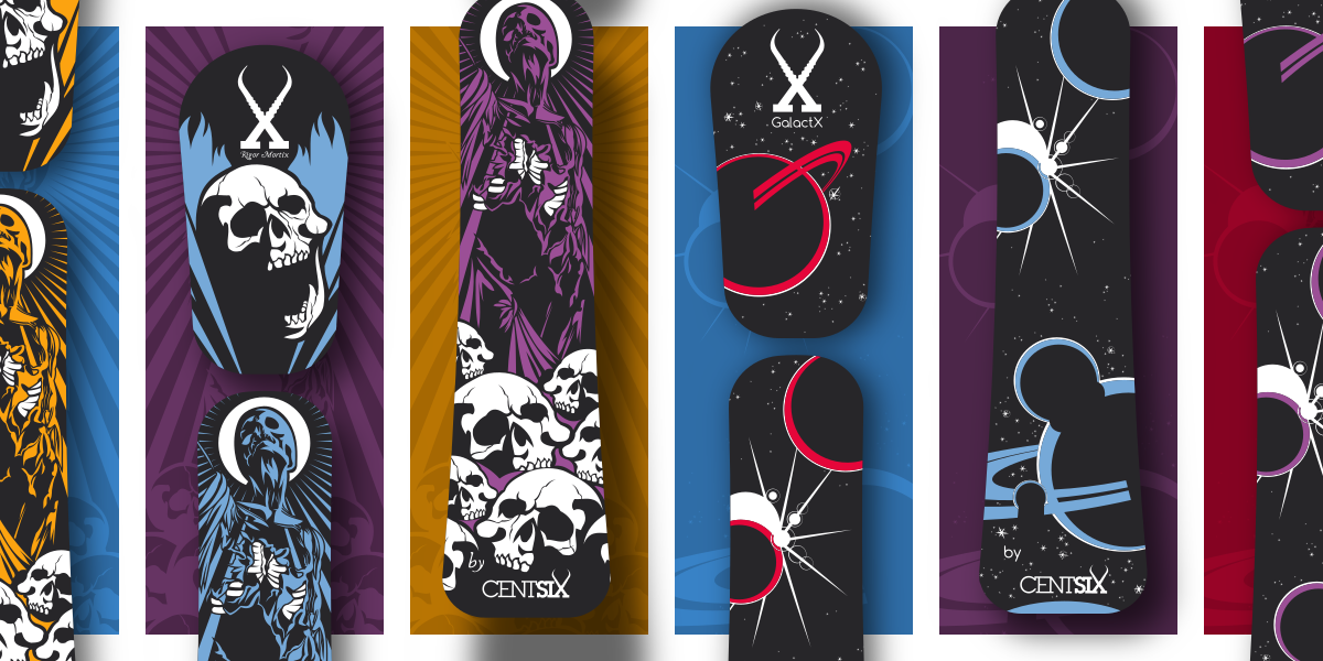 Boards Centsix Rigor MortiX & GalactX