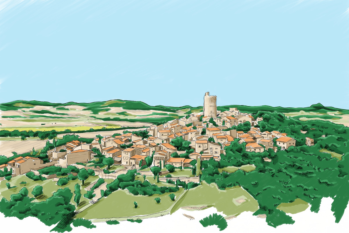 Montpeyroux depuis Parent